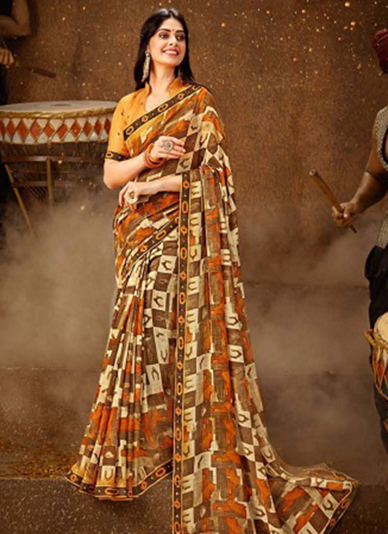 Chhaya Weightless Fancy Printed Designer Casual Sarees Collection 64881-64892